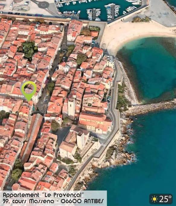 Apartament Le Provencal - Center Old Antibes 1Br Flat With Ac, Wifi Zewnętrze zdjęcie